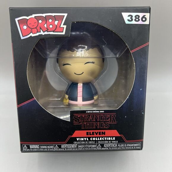 Funko Dorbz: Netflix Stranger Things Eleven #386 Vinyl Collectible New Not Open - Picture 1 of 6